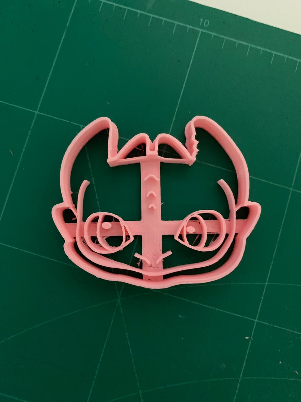 3D print How to train your dragon cookie cutter set • made with